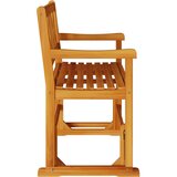  Vrtna Ležaljka Prirodna 110 x 59 x 97 cm Čvrsto drvo akacije | shoptok.hr