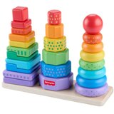 Mattel Igračka drvena piramida Oblici 26/1 Fisher Price HXT76 Cijene