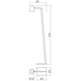  redo 01-1557 - podna lampa mingo 1xE27/42W/230V crna | Eponuda.com