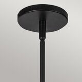  Alora Mood ALM-PERTH-P-BK - Luster na štapu PERTH 1xE27/60W/230V prečnik 37,5 cm crna | Eponuda.com