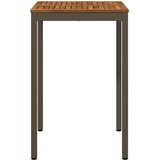  Stol za bar u vrtu Prirodna i kava 70 x 68,5 x 105 cm | shoptok.hr