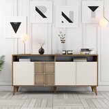 Hanah home Milan 160 - Walnut, Cream WalnutCream Console | ePonuda.com