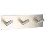Tendance zidni četvrtasti čiviluk sa 3 kukice 3m 18 x 3 x 4,5 metal hrom 9057102 Cene