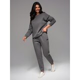 Ombre UNISEX couples tracksuit set in athleisure style with pants and sweatshirt | Shoptok.si