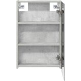  Kupaonski ormar s ogledalom Betonski sivi 40 x 10,5 x 60,5 cm | shoptok.hr