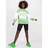 FANCY Sweatshirt-FA-BL-7699.04P-pistachio | Shoptok.si