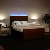  Krevet s oprugama i madracem ružičasti 140x190 cm baršunasti | shoptok.hr