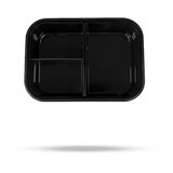 GymBeam Spremnik za pripremu hrane Fit Prep Black | Eponuda.ba