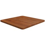  Četvrtasta stolna ploča smeđa 60x60x2,5 cm tretirana hrastovina | shoptok.hr