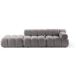 Micadoni Svijetlo siva sofa od bouclé tkanine 282 cm Bellis – Home Cijene