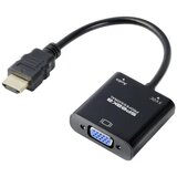 SpeaKa Professional SP-10352148 HDMI / VGA adapter [1x HDMI® - 1x VGA] crna standardni HDMI 0.15 m | Eponuda.ba