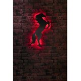 WALLXPERT zidna LED dekoracija Wild Horse Red cene