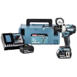 Makita Akumulatorska udarna bušilica 18V / 5.0 Ah, 2 baterije + punjač u MAKPAC-u DHP486RTJ akumulatorski čekić 18 V li-ion bez četkica | Eponuda.ba