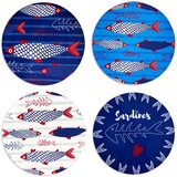 Signes Grimalt pogrinjki Salvamantel Fish 4U Modra Cene