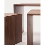 Kave Home Pomoćni stolići u setu 3 kom u dekoru oraha 40x60 cm Litto – | shoptok.hr