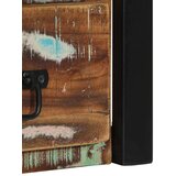 vidaXL Nočna omarica Multicolor 40x35x40 cm Masivni les Reclaimed | Shoptok.si
