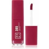 3INA The Longwear Lipstick dugotrajni tekući ruž za usne nijansa 385 - Dark raspberry pink 6 ml