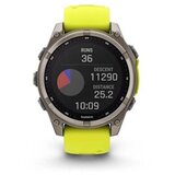 Garmin fenix 8 47, sap, solar, yellow (010-02906-21)