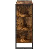  Pomoćni ormarić Dimni hrast 96.5 x 30 x 75 cm Konstruirano drvo | shoptok.hr