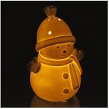 Retlux LED božićna porcelanska dekoracija LED/3xLR44 sneško | Eponuda.com