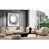 Atelier Del Sofa Kremno bela sedežna garnitura 228 cm Victoria – cene