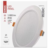 Emos led rasvjeta rubic ugradbena 18 w 1800 lm - ZD1442 | shoptok.hr