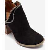 Resti Black women's insulated boots on a post Mukis - Footwear | ePonuda.com