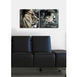 Wallity zidni sat 2P2828CS-6, 60x28 cm, 2 dela | ePonuda.com