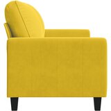  Dvosjed žuti 140 cm baršunasti | shoptok.hr