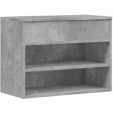 Maison Chic Klop za čevlje - Sedež za čevlje betonsko siva 60x30x45 cm iverna plošča, (21777441) | Shoptok.si