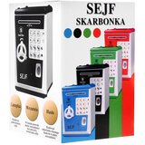  Kasica / sef za novac - crno/bijeli | shoptok.hr