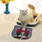 WALLXPERT Kdkafa0174 multicolor cat litter mat | ePonuda.com