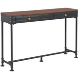 vidaXL Konzolni stol s 2 ladice 120 x 30 x 75 cm masivna jelovina Cijene