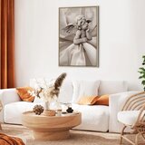  Slika - Love Thoughts (1 Part) Vertical 80x120 U prirodnom drvenom okviru | shoptok.hr