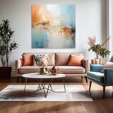 Peach fuzz paintings jutarnje buđenje | različite dimenzije