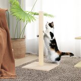 vidaXL Grebalica za mačke krem 35 x 35 x 70 cm cijene