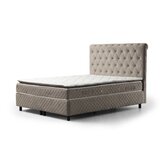 Hanah home Sonata Set 90 x 190 v2 - Beige Beige Single Mattress, Base & Headboard Cene