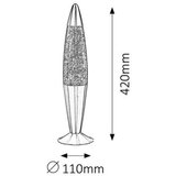 Rabalux glitter lava lampa E14 25W lila | ePonuda.com