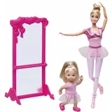Masen Toys punčka balerina z učenko (367082)