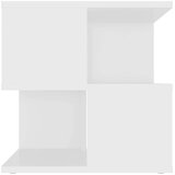 vidaXL Stranska mizica bela 40x40x40 cm iverna plošča, (20625545) | Shoptok.si