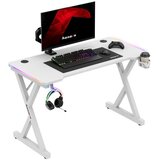 Hero 2.3 RGB bijeli igraći stol 120 cm | shoptok.hr