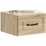  Noćni ormarić za montažu na zid Hrast sonoma 34,5 x 33 x 20 cm | shoptok.hr