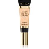 Too Faced Born This Way Soft Matte Foundation matirajoči tekoči puder odtenek Ivory 30 ml Cene