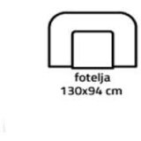 Eurosalon b kategorije-sheffield fotelja Cene