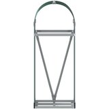vidaXL Držač za cjepanice zeleni 40 x 45 x 100 cm pocinčani čelik | shoptok.hr