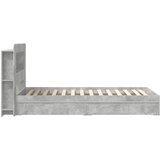  Okvir kreveta s pohranom s ladicama Betonska siva 90 x 190 cm | Eponuda.ba