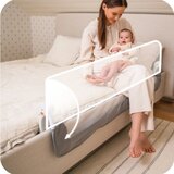 Momi zaštitna ograda za krevet Lexi Plus XL Grey | ePonuda.com