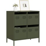 vidaXL Komoda maslinastozelena 68x39x73,5 cm hladno valjani čelik Cijene