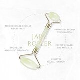 KORIKA Tools Face Roller & Gua Sha valjak za masažu za lice i pomagalo za masažu Jade Green | shoptok.hr