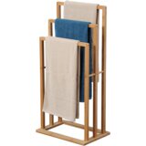 Kesper ksp19432 držač za peškire trodelni od bambusa 40 x 27 x 82 cm